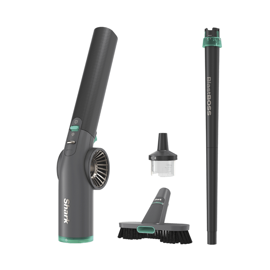Shark BlastBoss™ Air Blower with BlastBroom™ in Charcoal