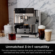 Ninja Luxe™ Café Premier Espresso Machine in Black
