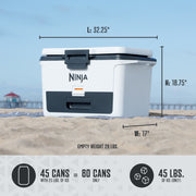 Ninja FrostVault™ 50qt Cooler in Blue Grey