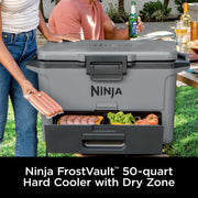 Ninja FrostVault™ 50qt Cooler in Blue Grey