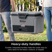Ninja FrostVault™ 50qt Cooler in Blue Grey