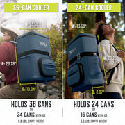 Ninja FrostVault 50qt Hard Cooler & 24-Can Backpack Cooler Bundle