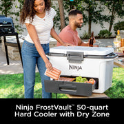 Ninja FrostVault™ 50qt Cooler in Blue Grey