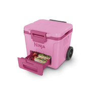 Ninja FrostVault™ 30qt Wheeled Cooler with Dry Zone in Pink