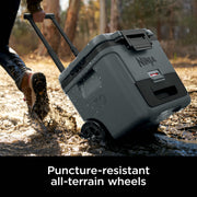 Ninja FrostVault™ 30qt Wheeled Cooler with Cold Dry Zone in Plum