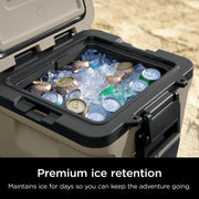 Ninja FrostVault™ 30qt Wheeled Cooler with Cold Dry Zone in Plum