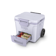 Ninja FrostVault™ 30qt Wheeled Cooler with Cold Dry Zone in Plum