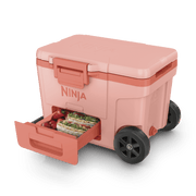 Ninja FrostVault™ 45qt Wheeled Cooler with Dry Zone in Pink