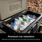 Ninja FrostVault™ 65qt Cooler with Wheels in Cloud White