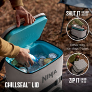 Ninja FrostVault™ 24 Can Backpack Cooler in Charcoal Gray