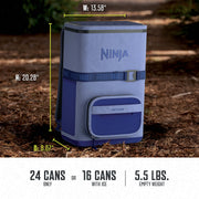 Ninja FrostVault™ 24 Can Backpack Cooler in Charcoal Gray