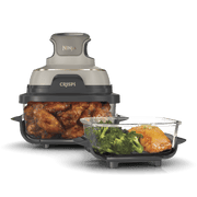 Ninja Crispi 4-in-1 Glass Air Fryer in Stone Gold