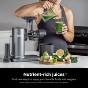 Ninja NeverClog™ Juicer in Spanish Moss