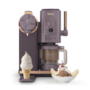 Ninja CREAMi® Scoop & Swirl™ Soft Serve Ice Cream Machine in Plum