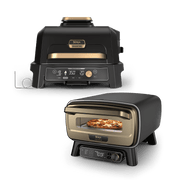 Ninja Woodfire Pro Connect XL Grill & Artisan Pizza Oven Bundle