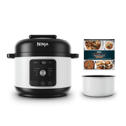 Ninja® HyperHeat™ 9-in-1 Electric Pressure Cooker, 6.5 Qt Multi-Cooker with SimpliServe™ Pot, 1200W, Blue Macaron