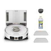Shark PowerDetect™ 2-in-1 Robot Vacuum and Mop with NeverTouch™ Pro Base (White)