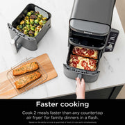 Ninja DoubleStack™ 10-QT Double Air Fryer in Stone Gold